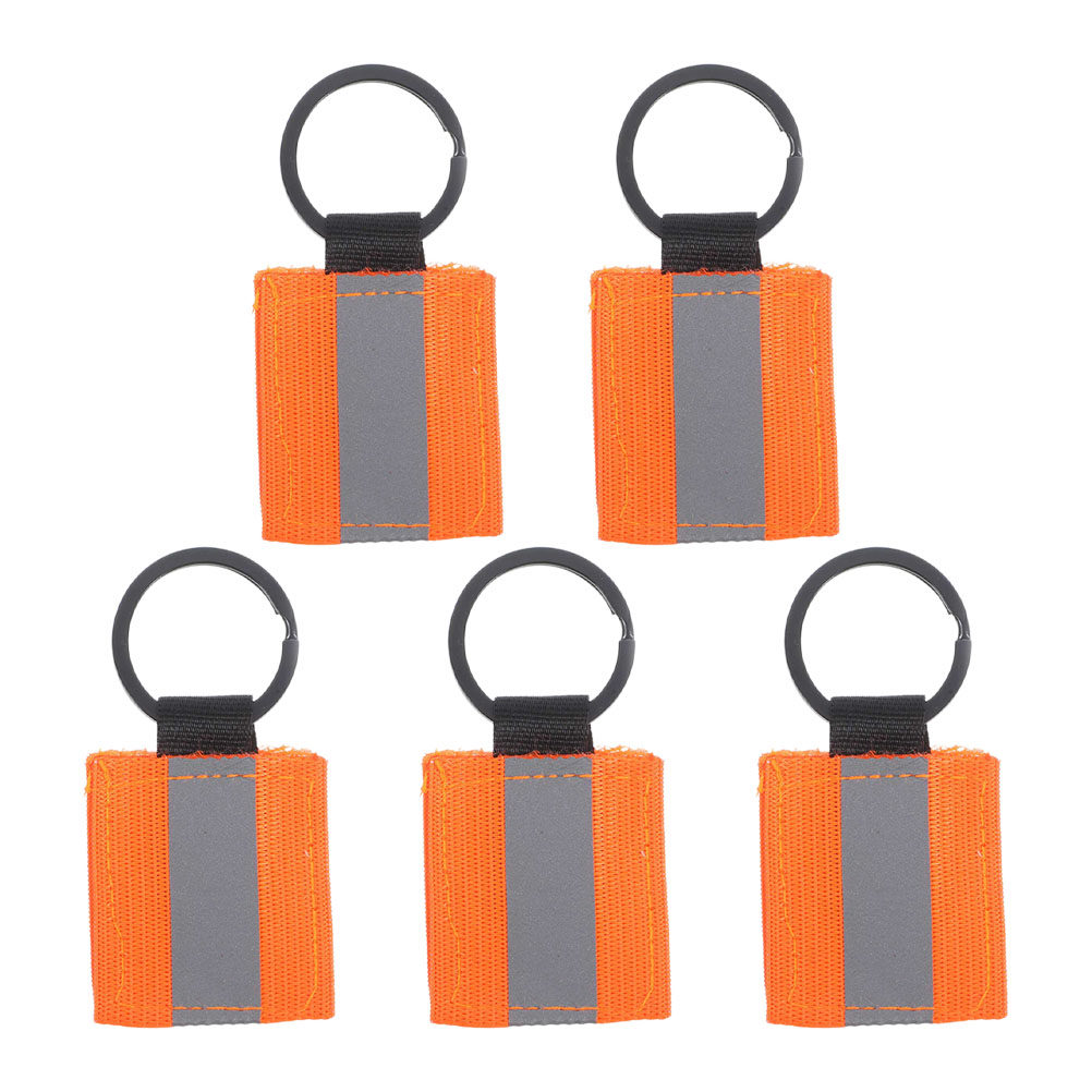 Running Visibility Gear - 5 unidades de llaveros reflectantes de