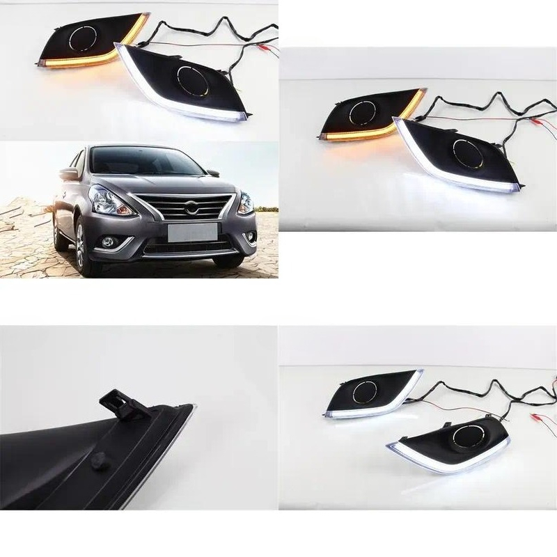 Running Headlamp - 2 Luces de Circulación Diurna DRL,