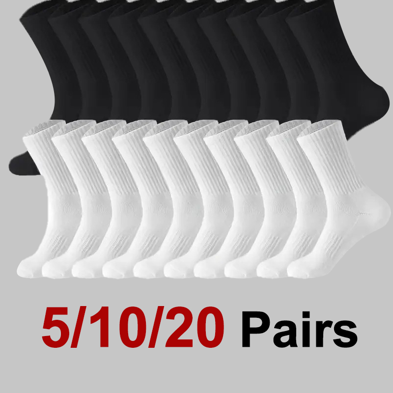 Sports Socks - 5/10/20 pares de calcetines de cuello