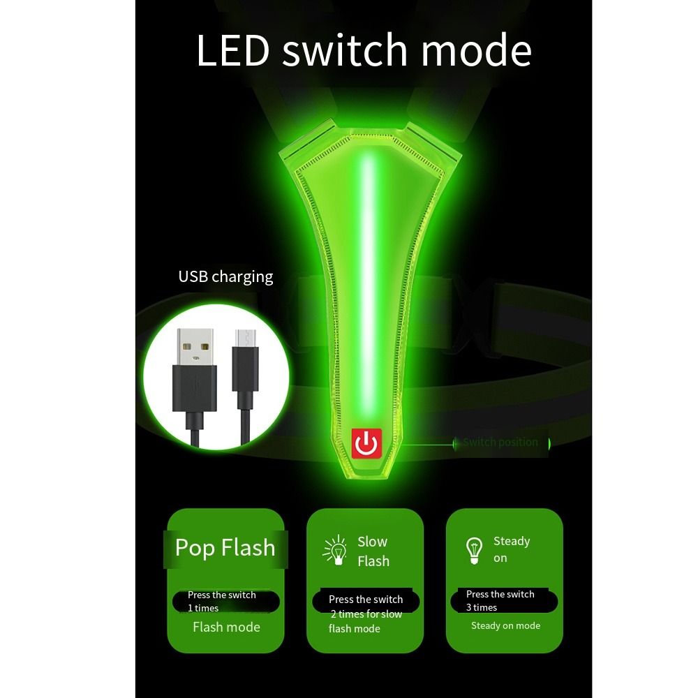 Chaleco reflectante LED recarg - Running Visibility Gear reseña y precio