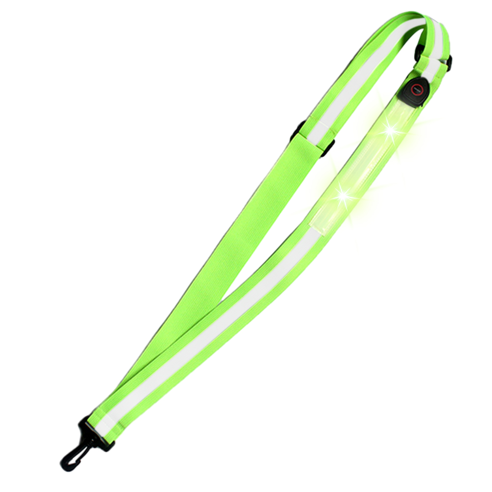 Cinturón reflectante LED de al - Running Visibility Gear reseña y precio