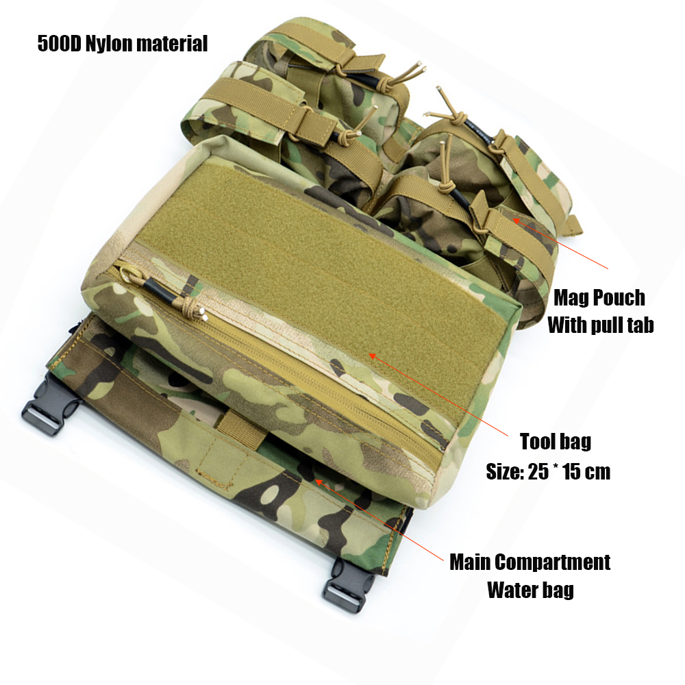 Mochila tipo chaleco táctico c - Hydration Vest reseña y precio
