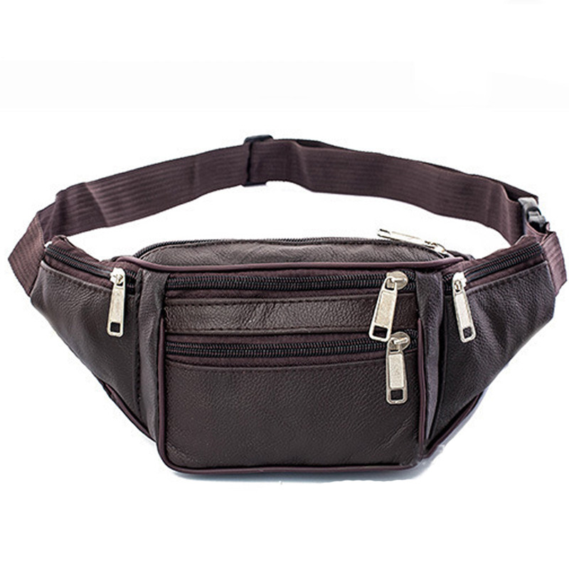 Riñonera de cuero para hombre, - Running Belt reseña y precio